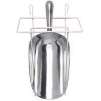 Aluminum Ice Scoop with Holder, 38 oz, 1 pc — photo 1
