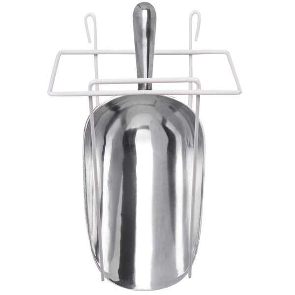 Aluminum Ice Scoop with Holder, 38 oz, 1 pc