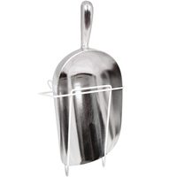 Aluminum Ice Scoop with Holder, 85 oz, 1 pc — photo 1