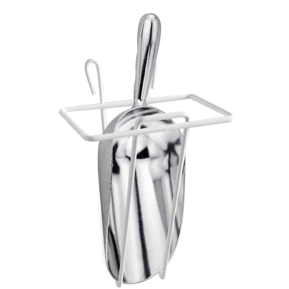 Aluminum Ice Scoop with Holder, 12 oz, 1 pc
