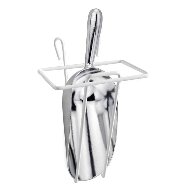 Aluminum Ice Scoop with Holder, 12 oz, 1 pc