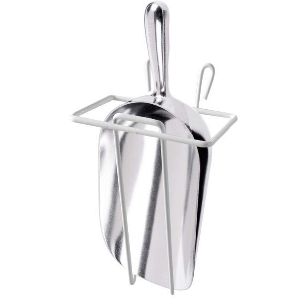 Aluminum Ice Scoop with Holder, 24 oz, 1 pc