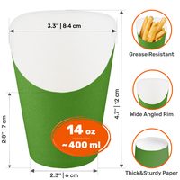 Green Paper Charcuterie Cups, 14 oz, Pack of 50 — photo 2