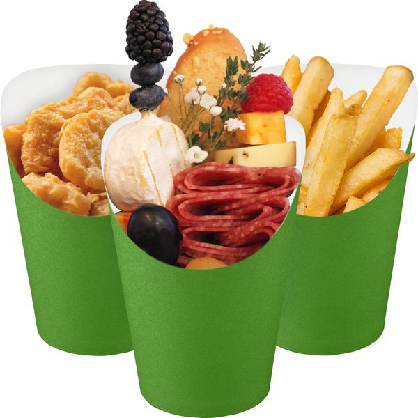Green Paper Charcuterie Cups, 14 oz, Pack of 50