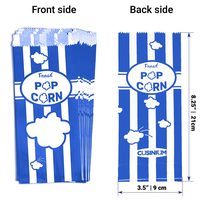 Royal Blue Paper Popcorn Bags, 1 oz, Pack of 100 — photo 2