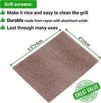 Griddle Cleaning Pads + Grill Screens, 30 + 60 pcs — photo 3