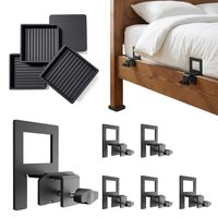 Non-Slip Mattress Gaskets + Rubber Bed Frame Pads, 6 + 4 pcs — photo 1