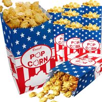 USA Flag Paper Popcorn Bags, 1 oz, Pack of 100 — photo 1